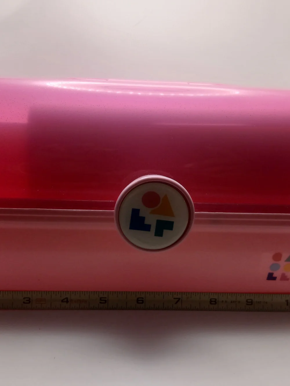 Caboodles Pink Makeup Case Cosmetic Organizer Train Case Mirror Tray Storage Box